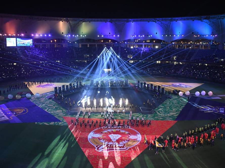 Join the excitement at the PSL 10 Opening Ceremony on April 11th with top music stars and the first match between Lahore Qalandars and Islamabad United.